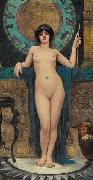 John William Godward Study of Campaspe oil